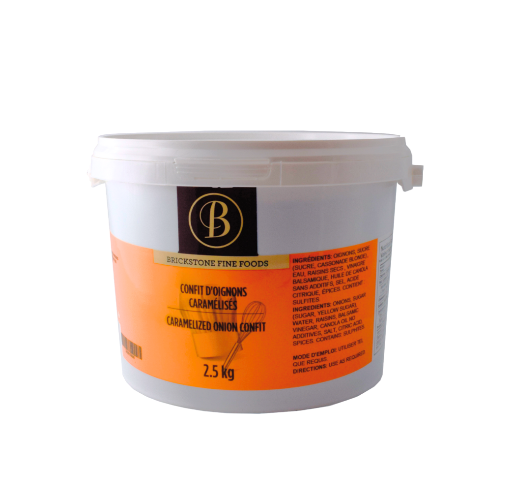 Confit d'oignons caramélisés 2,5 kg