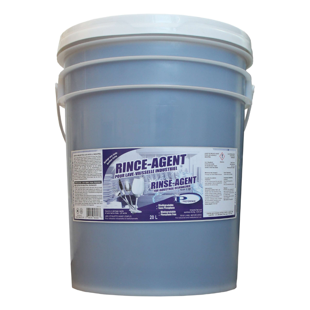 Agent de rinçage lave-vaisselle industriel 20 L