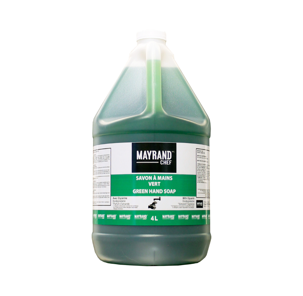 Savon vert pour les mains 4 L